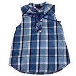 Sweet Wanderer  Denim Sleeveless Top(Size Small) Photo 0