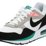 Nike WOMENS  AIR MAX CORRELATE [SIZE 6] WHITE/BLACK/GREEN [511417-136] Photo 0