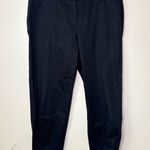 Talbots  Women's Signature Stretch Black Tie Ankle Crop Pants Size 14 Casual Chic Photo 0