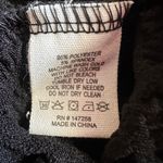 Simply Southern  Black Textured Long Sleeve Tiered Mini Dress Size Small NWT Photo 7