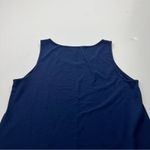 Eileen Fisher Eileen Fisher Petite Womens Petite Small PS SP Sleeveless Navy Blue Dress Photo 7