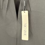 Nic+Zoe  Easy Keyhole Top Size 3X NWT Blouse Black Plus Curvy Office Work Basic Photo 4