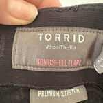 Torrid  Women's Cotton Black Size 28T Tall Bombshell Flare Jeans Premium Stretch Photo 4