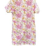 TheOneMFG Womens size medium white floral retro Collared Barbie dress Photo 1