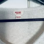 Free People MOSSIMO Women's Ivory Fuzzy Knit Cropped Layering Sweater | Size: XXL Photo 4