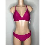 Vince Camuto New. Fuchsia bikini set. L-top/S-bottom. Retails $154 Photo 2