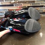 X-Appeal  black bright floral platform heels womens size 6 Photo 5