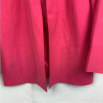 Coldwater Creek  Barbie Pink Linen Silk Blazer Small Photo 1