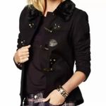Juicy Couture Wool Toggle Winter Jacket Photo 2