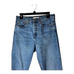 Levi's  Jeans Women 28 Blue Medium Wash Button Fly Premium Wedgie Streetwear Photo 2