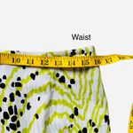 Bernard Zins Paris Aude Women's Pants 10 Made in France 100% Cotton Summer Chic Green Photo 6