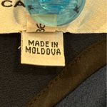 Carven Revolve Fragola Tank Top Scalloped Navy Blue 6 Classic Chic Scandigirl Photo 9