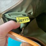 Jotto Cowhide Leather and Canvas Large Shoulder Bag Photo 11