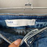 ZARA sz 4 blue Z1975 distressed jeans Photo 3
