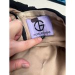 JS Collections JS Collection Sz 10 Black Lace Detail Sleeveless High Neck Halter Cocktail Gown Photo 7