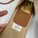 Kanna Gold Platform Espadrille Wedges Sandals Womens 11 Beachy Resort Vacation Tan Photo 7