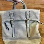 Faux Leather Beige Nude Old Money Mini Backpack Purse Academia Photo 0