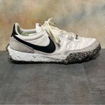 Nike Waffle Racer Crater CT1983-104 White/Black Women's Sneakers Size 10M Photo 5
