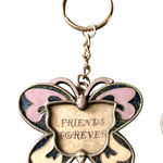 BRAND NEW:Butterfly Friends Forever Key Holder Pink Photo 0