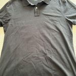 J.Crew  Womens Flex Pique Short Sleeve Untucked Polo Shirt Top Black Size M Photo 4