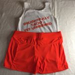 Hooters B37 #14 Girl Worn Tank and New Shorts from Saugus MA Size XS/XS-A Photo 5