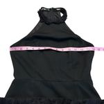 Lulus black skyline views fringe halter dress Photo 4