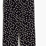 Madewell  Knit Bedtime Pajama Pants in Inkwell Dots Photo 1