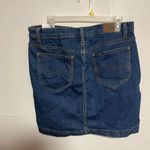 Lee  Women's Dark Blue Denim Skort Photo 4