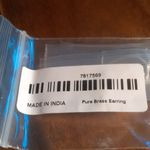 Green Diamond Accent Hoop Earrings Photo 8