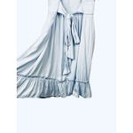 Altar'd State Altr’d State‎ Light Blue Puff Sleeve Babydoll Mini Dress Large Cottagecore Boho Photo 4