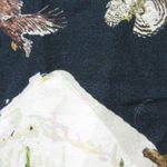 NWT Palava Cynthia in Navy Birds of Prey Belted Cotton Shirt Dress UK 8 / US 4 Blue Photo 4