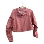 Fabletics  Erika Cropped Hooded Jacket Rosewood Pink Size Large Photo 8