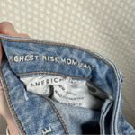 American Eagle American‎ Eagle Light Wash Distressed Highest Rise Mom Jeans Photo 4
