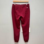 FIGS Zamora Jogger Scrub Pants in Burgundy S Photo 4