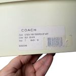 Coach Pixy Printed Op Art Rain Boots Black Gray Designer Waterproof Size 7M Photo 6