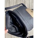 ALDO  Black Faux Leather Shoulder Bag Gold Hardware Soft Crossbody Purse OS Photo 5