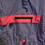 Vintage Mountain Goat Jacket Womens Medium Purple Pink Hooded Anorak Ski Photo 3