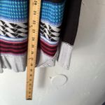 Woman Within  Sweater Womens 18 20 Large Black Gray Cardigan‎ Toggle Knit Striped Photo 5