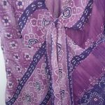 Iz Byer  XL  Purple Sleeveless Top Plus Photo 6