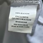 Blue Island  Beach Swim Cover-Up Dress White Lace M Photo 4