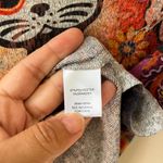 Energe Sz L Sugar Skull Cat Stretch Shirt Long Sleeve Blouse Top Pullover Red Size L Photo 6