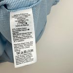 J.Crew  Vintage Rib Ruffle Boatneck Tank Top Striped Blue Nautical Preppy 2X NWT Photo 9