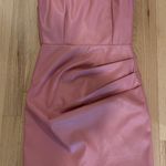 Lotte Faux  leather mini dress Photo 1