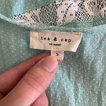 Tea & Cup Mint Green Lace Tank Dress Small S Sleeveless Boho Festival Beachy Photo 1
