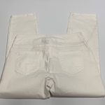 Van Heusen  Stretch Pull On White Denim Cropped Ankle Jean Photo 4
