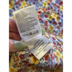 Molly Bracken  Floral Short Sleeve Blouse Sz Medium‎ Polyester Tiered Cottagecore Photo 6