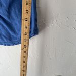 Aeropostale Tank Top Y2K Small Blue Henley Button Pocket Casual Summer Layer Photo 4