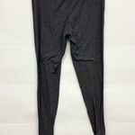 Victoria's Secret Victoria’s Secret gray ribbed long John pajama pants size small fold over waist Photo 2