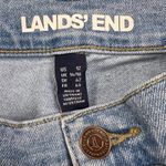 Lands' End  Sustainable Denim High Rise Wide Leg Jeans Light Wash NEW Size 12 Photo 3