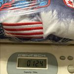 Simply Southern  USA medium embroidered red white & blue American flag sweatshirt Photo 7